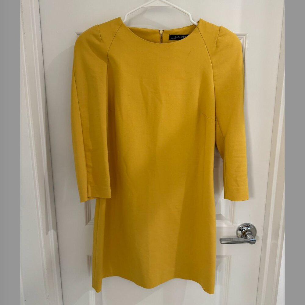 Yellow Zara Mini Dress - Like New